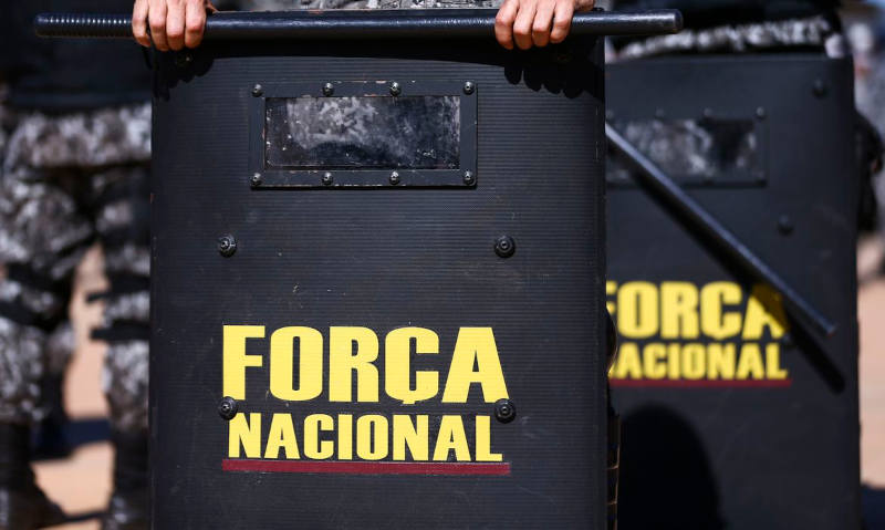 Tropa de elite da União, Força Nacional é formada pelos melhores homens e mulheres das polícias estaduais e da Polícia Federal. | Foto: Marcelo Camargo/Agência Brasil